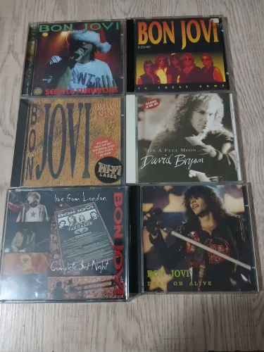 Cds raros banda Bon jovi colector's