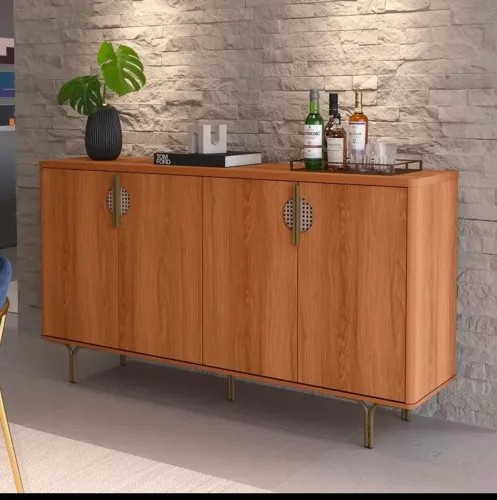 Móvel Buffet Aparador Lukaliam Marsala 1.60m