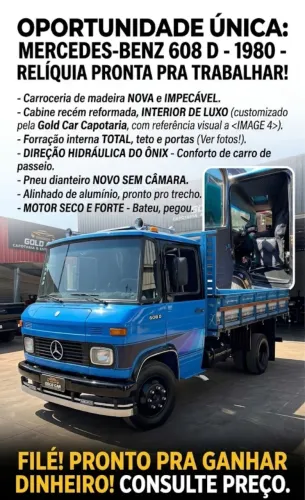 MERCEDES-BENZ 608D