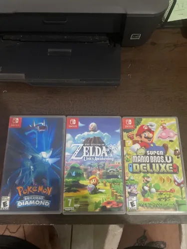 Vendo ou troco os seguintes jogos por outros exclusivos da Nintendo