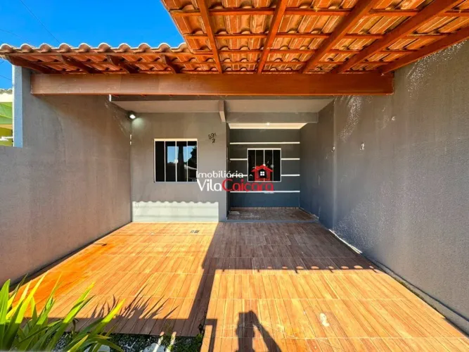 Casa com 02 quartos Balneario Praia de Leste