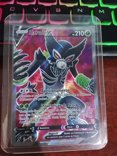 Carta Zarude V - Ultra Rara Nova Original