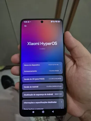 Xiaomi x6 pro 256gb e 12ram