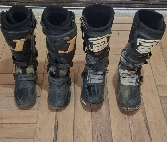 Bota trilha e motocross 