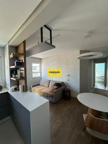 Apartamento mobiliado com 2 quartos com suíte, 60 m², Jardim do Mar São Bernardo do Campo