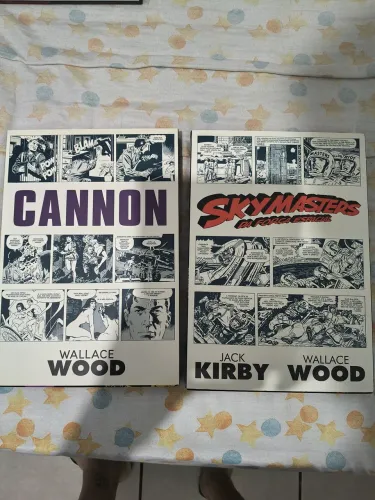 Combo Sky masters e Cannon Pipoca e Nanquim 