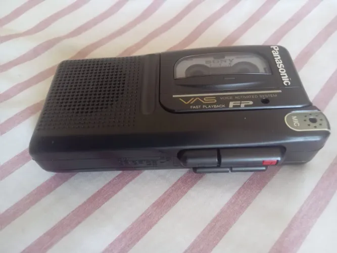 Mini gravador Panasonic 