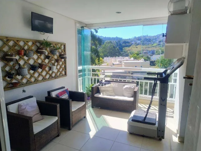 Apartamento com 4 dormitórios para alugar, 123 m² por R$ 10.500,00/mês - Alphaville - Sant