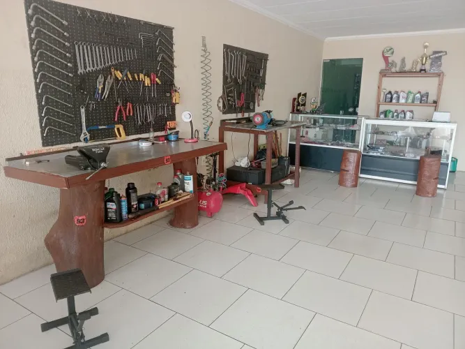 Oficina de moto completa
