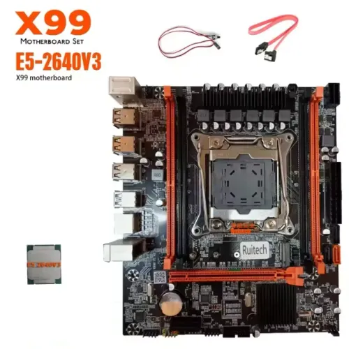 Kit Xeon X99 HUANANZHI + Xeon E5 2640 V3