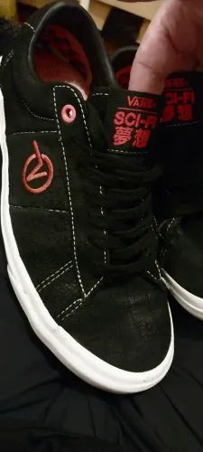 Tênis Vans Skate Sid SCI-FI Fantasy black Número 40