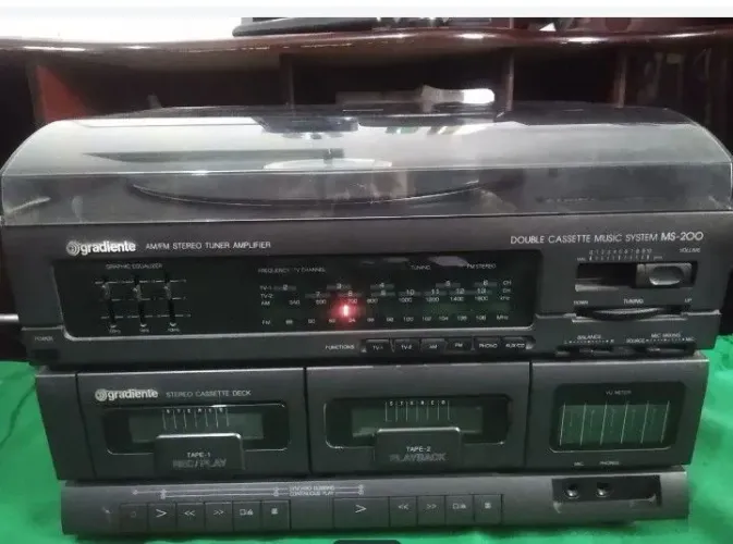 Toca discos gradiente MS-200