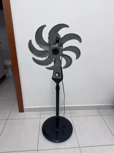 Ventilador sem grade de proteção