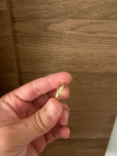 Anel de ouro 18k