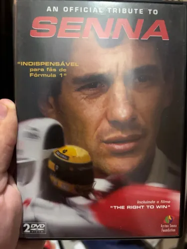 DVD Duplo - TRIBUTO AO SENNA