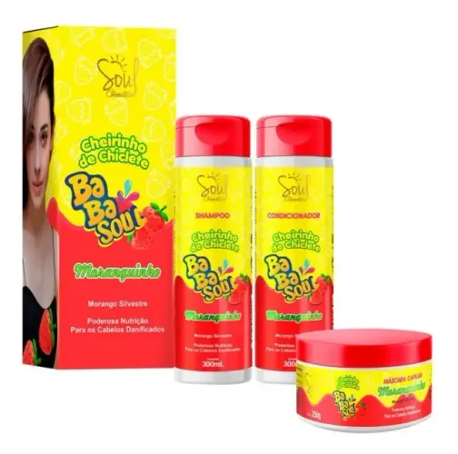 Kit Capilar Babasoul Moranguinho 