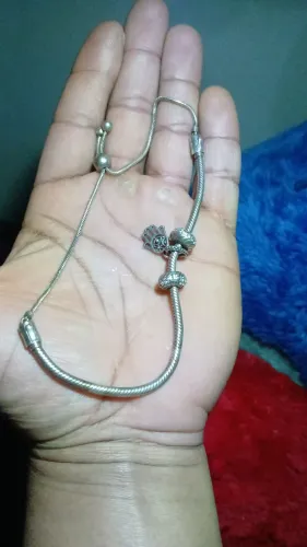 Pulseira pandora prata original quero desfazer do produto aceito propostas