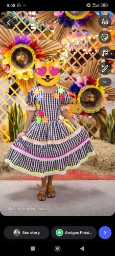 Vestido para o São João