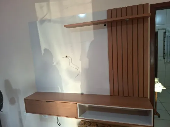 Painel de TV com rack