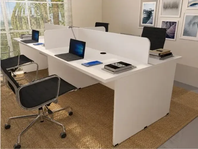 Plataforma Top Black Work Alto Padrão. L1800cm x P120cm x A104cm. Com Tomadas