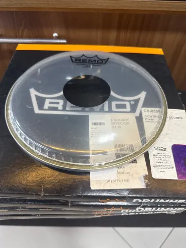 Pele remo 8 polegadas com círculo preto