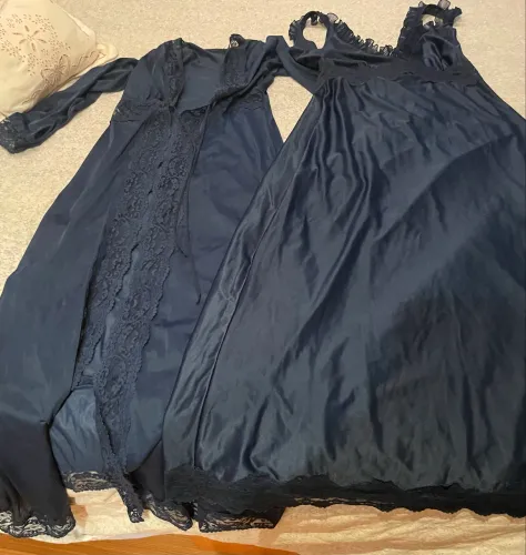 Camisola longa com robe