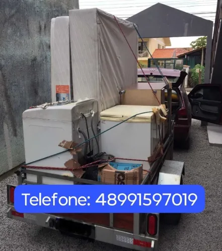 Frete São José / entulho / socorros de moto / montagens no geral. 