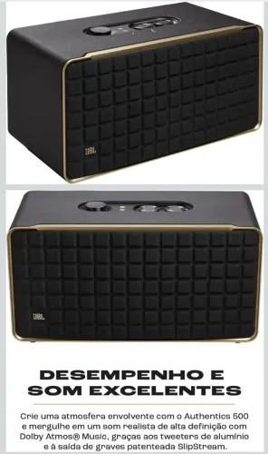 Caixa Authentics 500 JBL Garantia e Nota