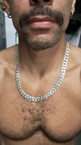 Corrente + Pulseira Grumet Prata 925 Maciça 100g