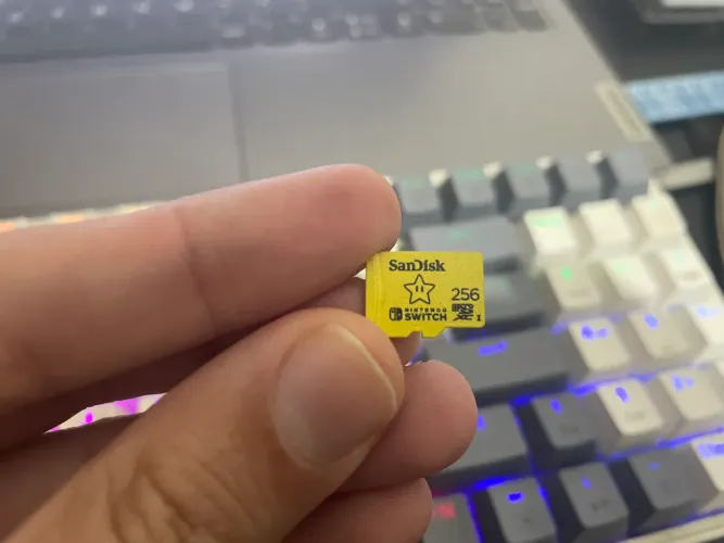 Cartão de Memória 256gb Nintendo Switch