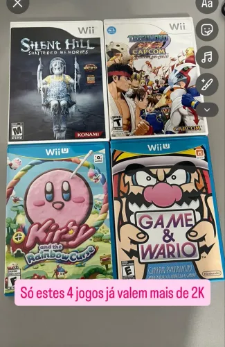 LOTE 12 JOGOS NINTENDO - COMPLETOS