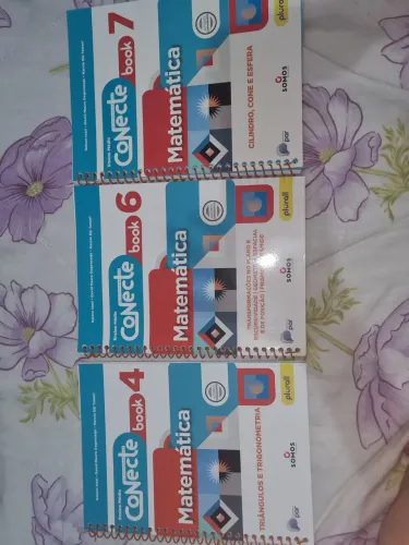 Livro Matemática Conecte Book 4, 6 e 7 Plurall