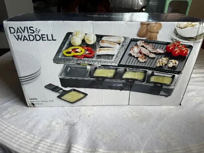 Racleteira grill para 8 pessoas