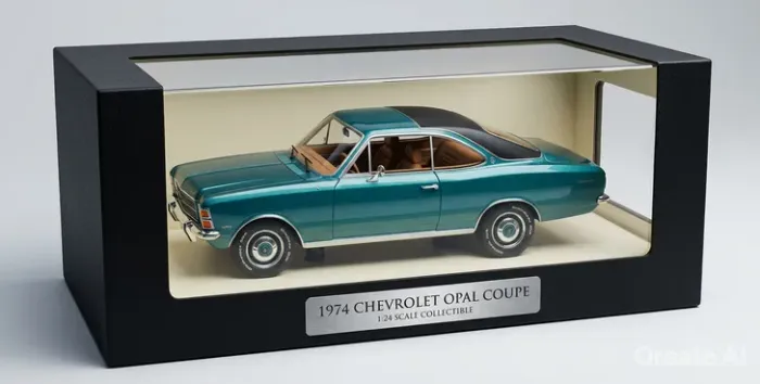 Linda Miniatura Chevrolet Opala Comodoro 77 1:24 Para Amantes do Automobilismo