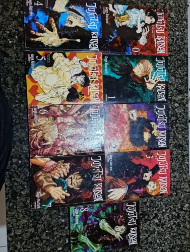 Mangás jujutsu Kaisen