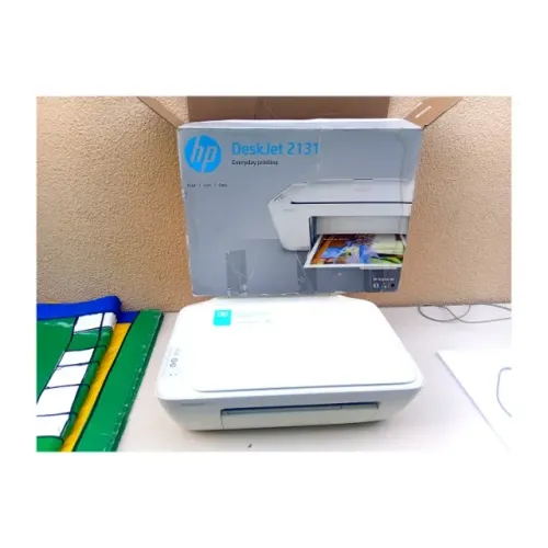 Impressora HP DeskJet 2131 Multifuncional - Imprime, Copia, Escaneia - Com Caixa, Cabo USB