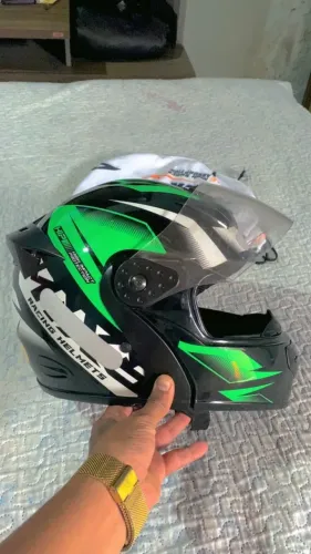 Capacete Robocop Mixs Gladiator Neo Articulado