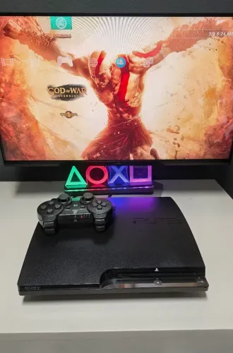 PlayStation 3 Slim completo destravado