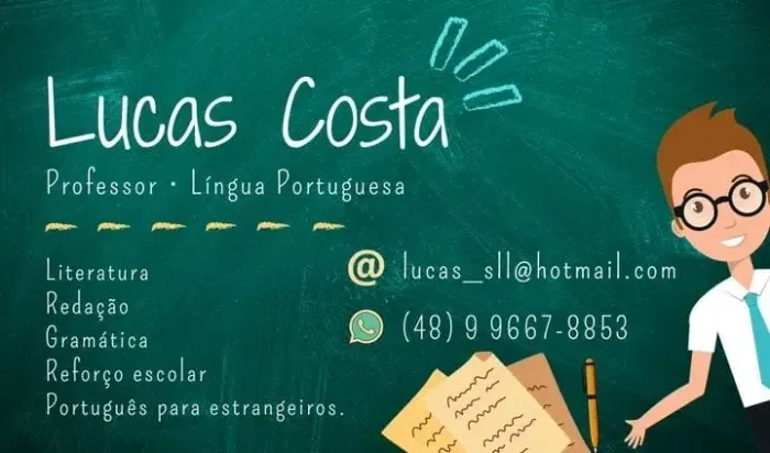 Aulas particulares de Língua Portuguesa 