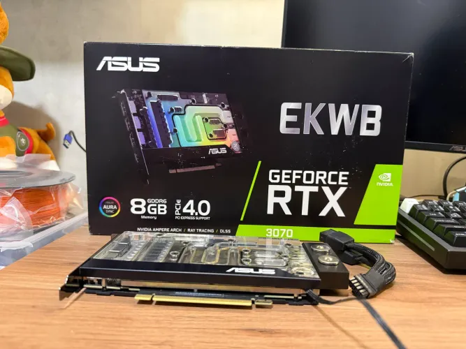 Placa de vídeo RTX 3070 EKWB Watercooler
