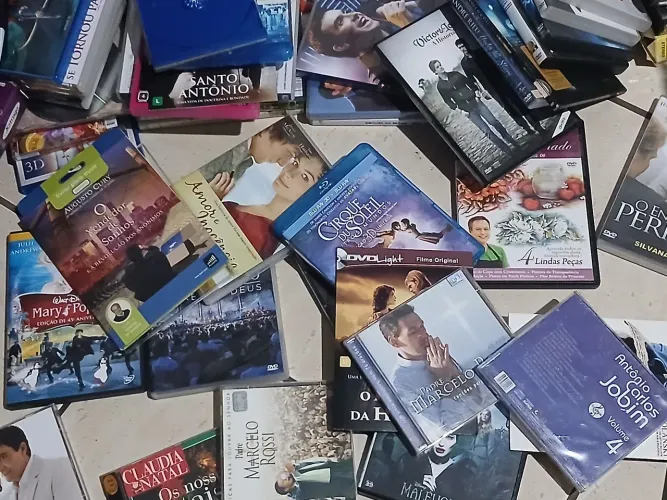 Lote de DVDs original