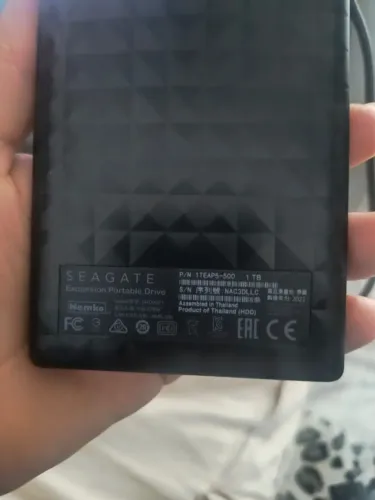 HD externo seagete tb1 portátil