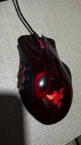Mouse Gamer Razer Naga Hex Wraith Original RZ01-0075 | Raro | Perfeito