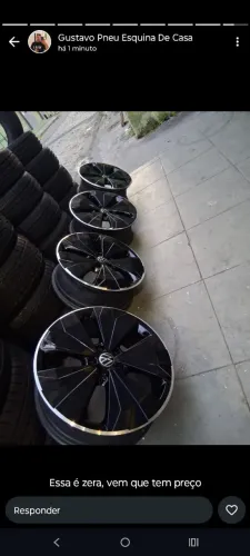 Vendo rodas 17 com furacão 5x100