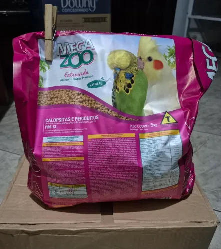 Vende-se 3Kg de Ração Extrusada Megazoo PM13