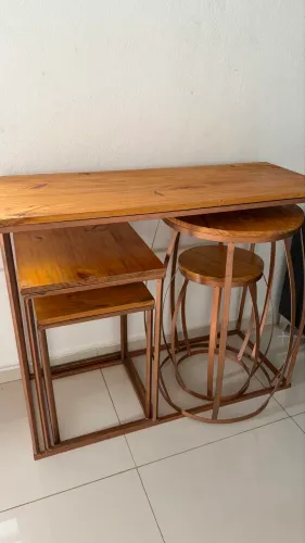 Conjunto Garden Mesas Para Decoração De Festas