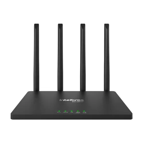 Roteador Intelbras Wi-Force W5-1200F Dual Band 1200Mbps InMesh MU-MIMO 4 Antenas<br>