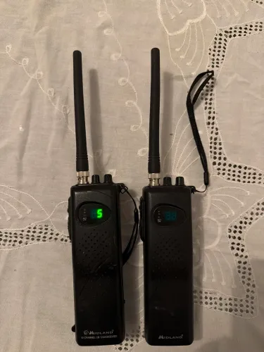 Par rádio PX HT midland 40 canais CB