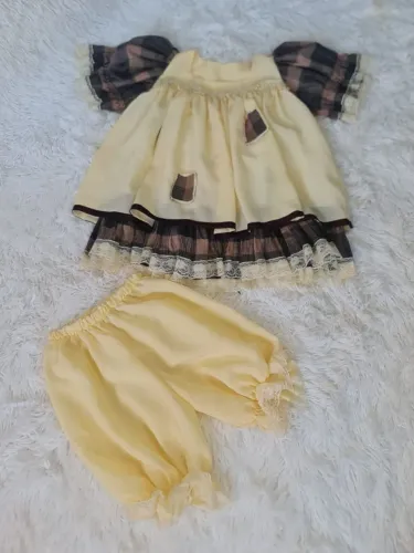 VESTIDO NOVO ADULTO CAIPIRA COMPLETO TAM P POR APENAS R$ 60,00