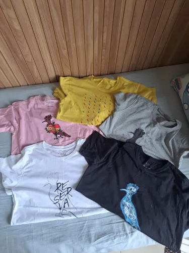 5 Camisetas Reserva Mini Originais